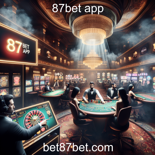 A Experiência Imersiva do Cassino Ao Vivo no 87bet App